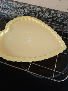 Una foto de Flan de chocolate Blanco