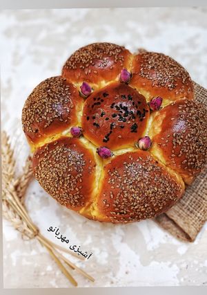 عکسی از دستور نان بریوش شکلاتی (با تکنیک تنگ ژانگ)