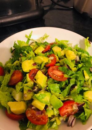A picture of Avocado Salad.