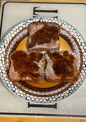 A picture of Cinnamon Toast Crunch French Toast.