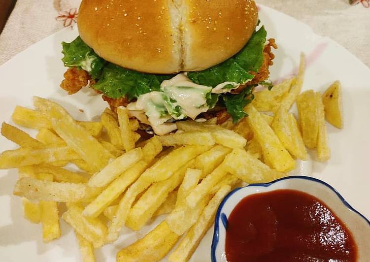 Recipe of Any-night-of-the-week Zinger burger