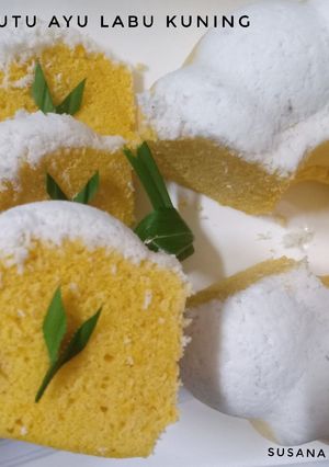 Foto resep Putu ayu labu kuning