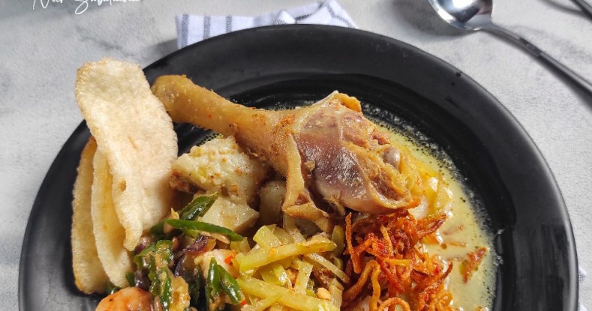 Udang Tauco (Ketupat Medan)