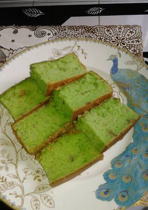 Foto resep Bolu pisang pandan keju