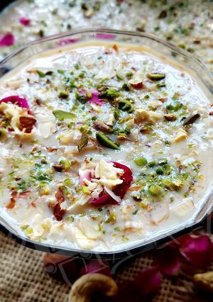 A picture of SEWAI KHEER😍Kuch meetha ho jaye.