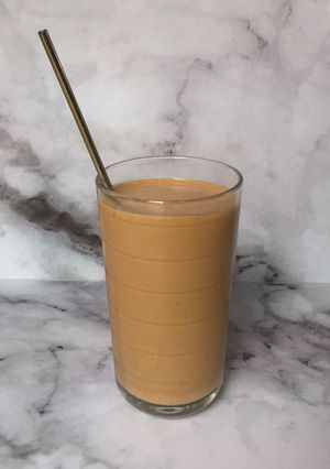 Foto resep Apple pie latte & resep apple pie sirup