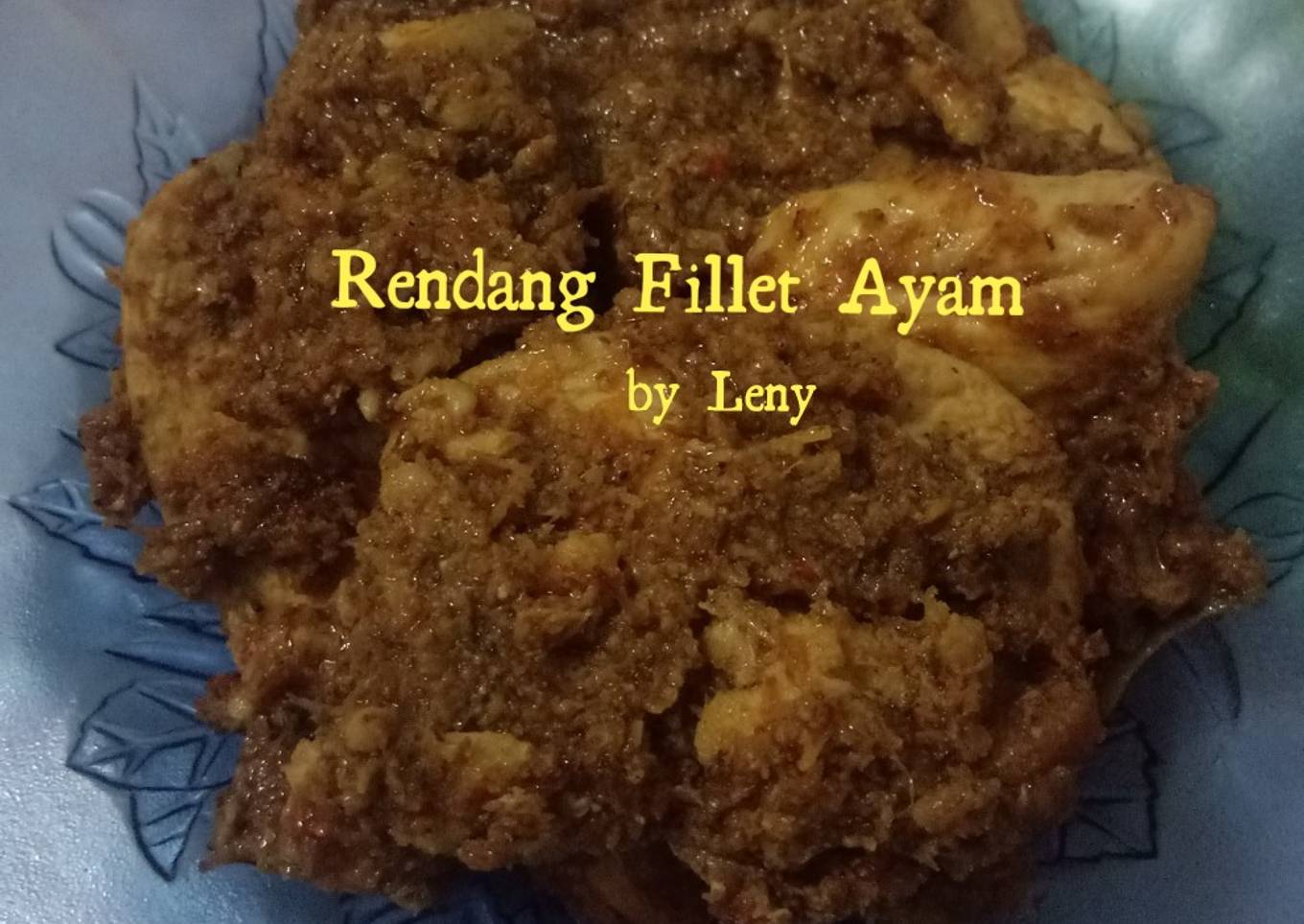 Rendang Fillet Ayam
