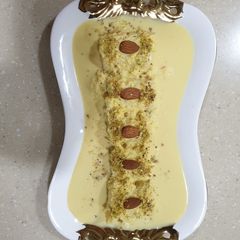 A picture of Bread malai roll.