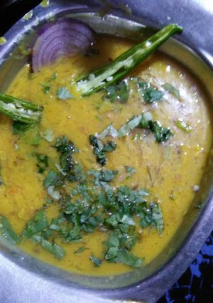 A picture of Moong dal tadka.