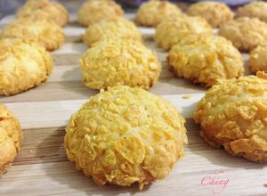 Foto resep Crunchy cornflake cookies