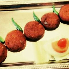 A picture of Rohu fish kabab.