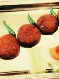 A picture of Rohu fish kabab.