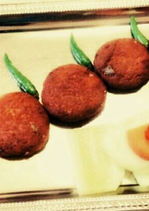 A picture of Rohu fish kabab.