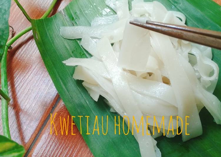 Resep Kwetiau Basah Homemade, Sempurna