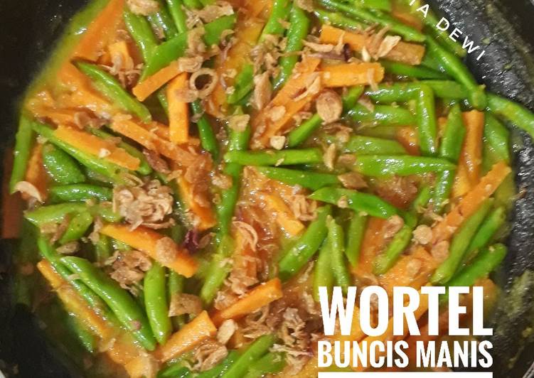 #51. Wortel Buncis Manis Bumbu Kuning