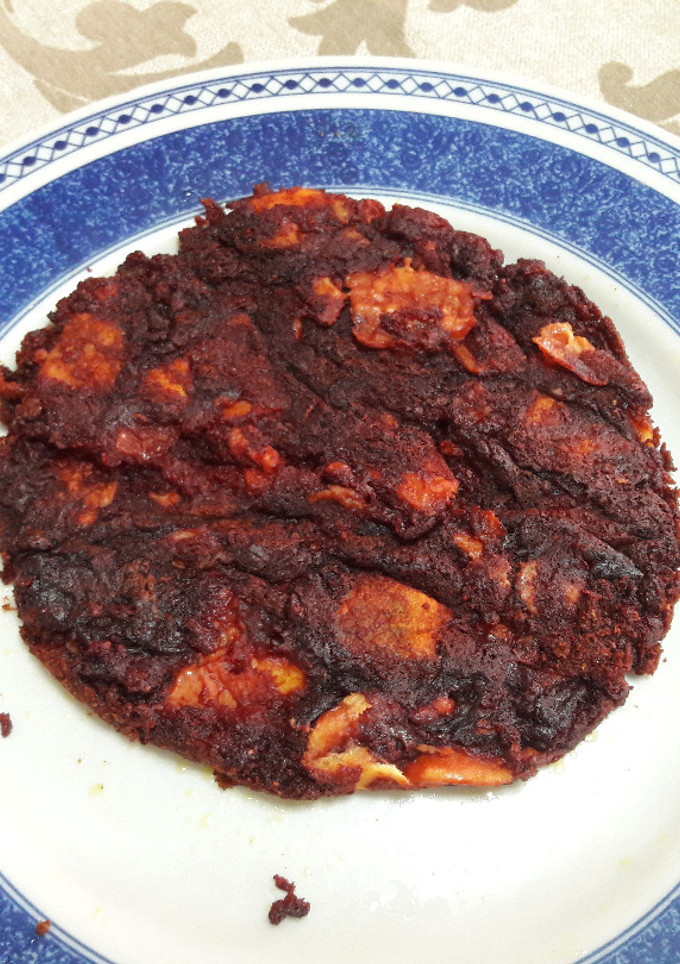 Una foto de 🇪🇸"Tortilla de guerra" vegana 🍳