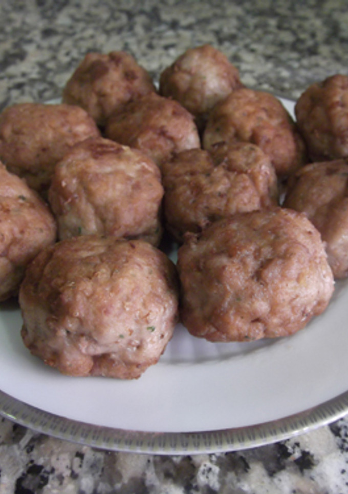 Una foto de Masa de albóndigas caseras