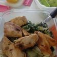 Acelgas a la crema con pollo