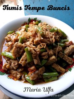 Foto resep Tumis Tempe Buncis