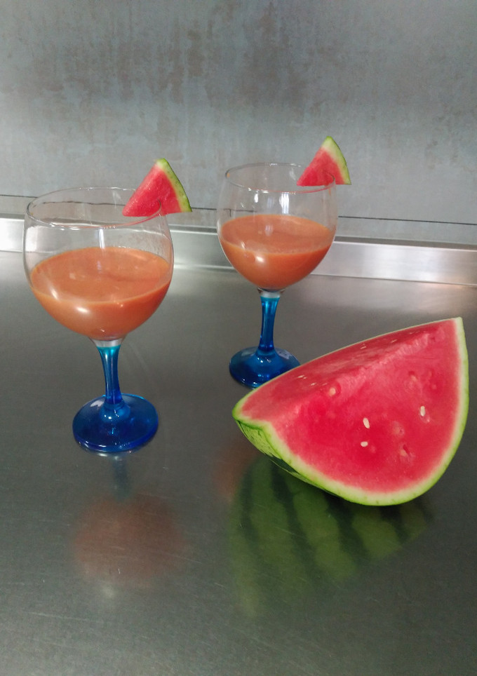Una foto de Gazpacho de Sandía
