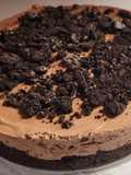 No Bake Chocolate Peanut Butter Cheesecake