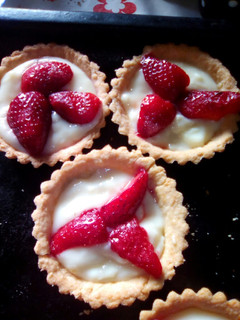 صورة لوصفة تارت بالفراولة 🍓