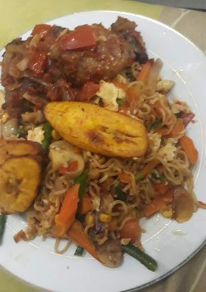A picture of Stir Fry Noodles.