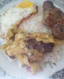 Arrebosado de cordero o carne de cordero