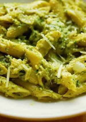 A picture of Spinach Pasta.