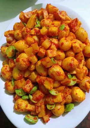 Foto resep Sambel goreng telur puyuh