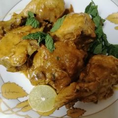 Chicken karahi (lahori style) A picture of Chicken karahi (lahori style).