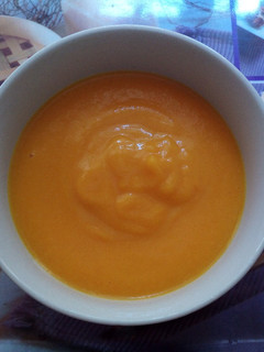Una foto de Crema de calabaza