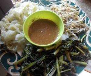 Resep mudah Pecel sayur Yummy Mantul