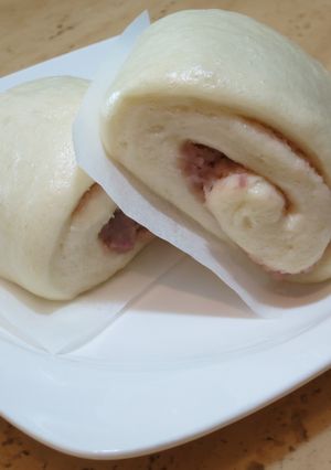 饅頭芋頭捲 的食譜成品照片