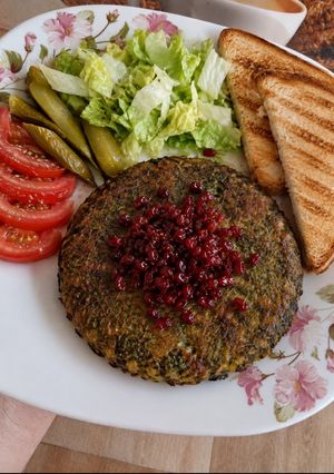 عکسی از دستور کوکو سبزی