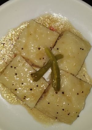 A picture of Rava dhokla recipe.