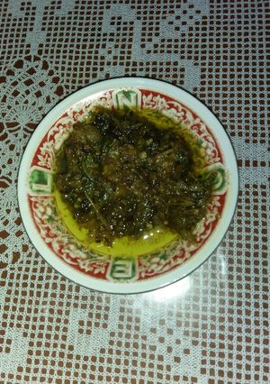 Foto resep Sambal hijau khas padang