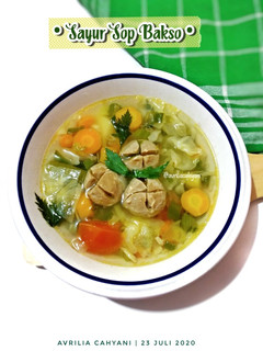 Foto resep Sop bakso