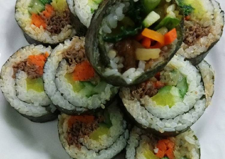 Olahan Kimbab | Cara Mengolah Kimbab Yang Lezat Sekali