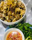 Ốc nhảy xào sả