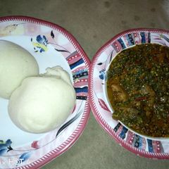 A picture of Tuwon shinkafa miyar taushe.