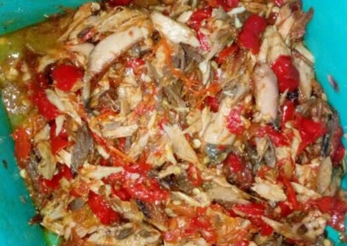 Resep Tongkol Suir Balado Oleh Rahmi Latifah Cookpad