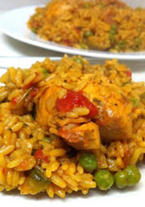 Una foto de Arroz con pollo (Thermomix)