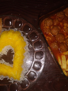 عکسی از دستور قیمه با گوشت قلقلی
