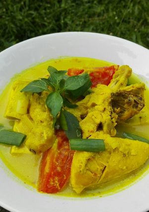 Foto resep Ayam kuah kuning