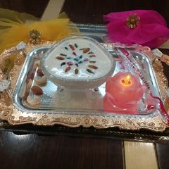 A picture of Rice Phirni.