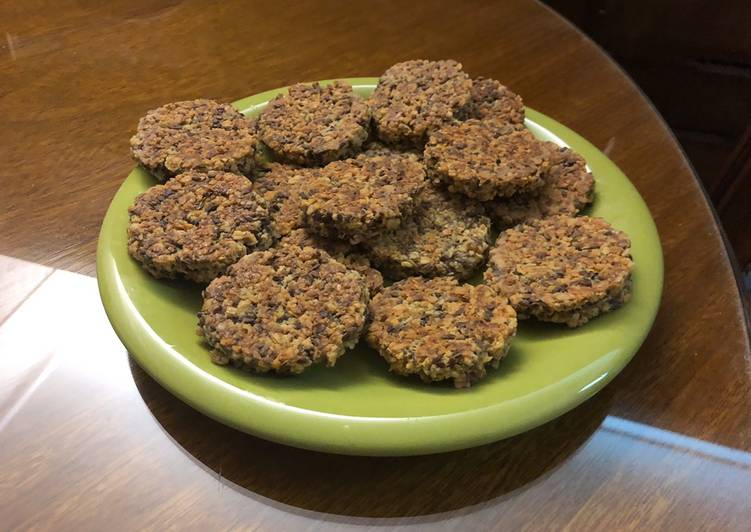 Galletitas de Avena, chía y lino (saludables, ricas y baratas!)