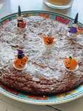 Gâteau au chocolat d'Halloween