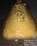 Budín de nuez con glaseado de limón