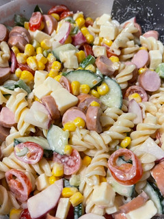 Tésztasaláta recept fotója